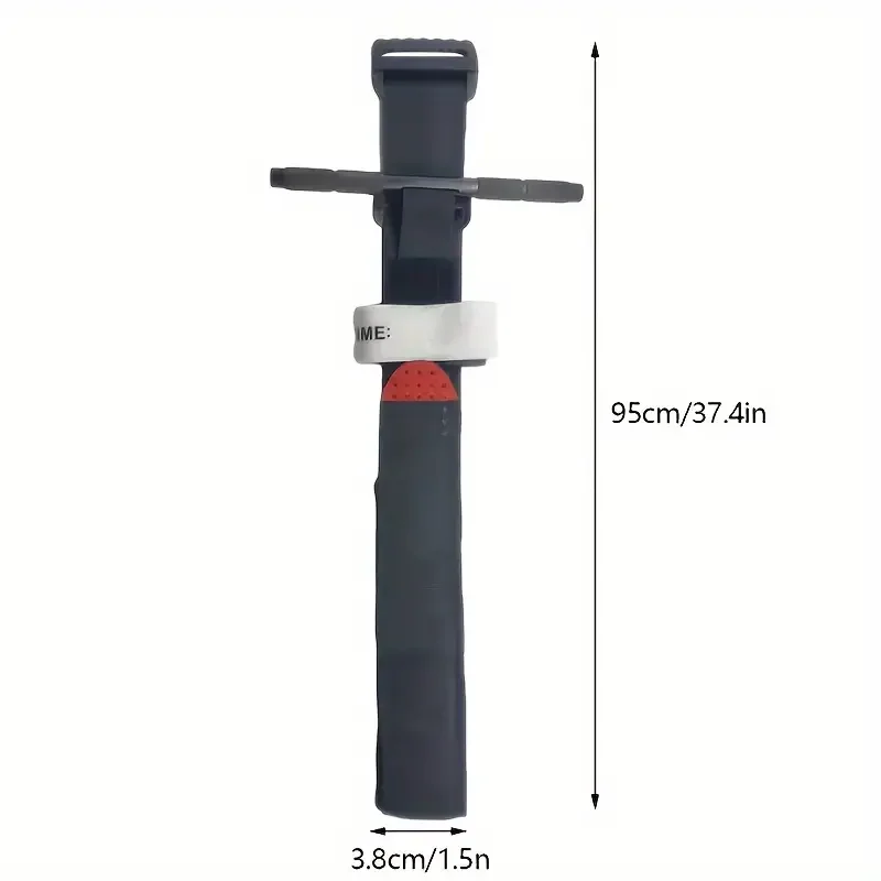 BOOIU torniquete de exploración para acampar al aire libre torniquetes de combate táctico de supervivencia al aire libre cinturón de emergencia médica giratorio - imagen 5