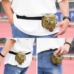 Bolsas de bolas de acero para deportes al aire libre, bolsas de nailon para tirachinas, almacenamiento, cinturones organizadores, mochilas, caza, tiro, entrenamiento