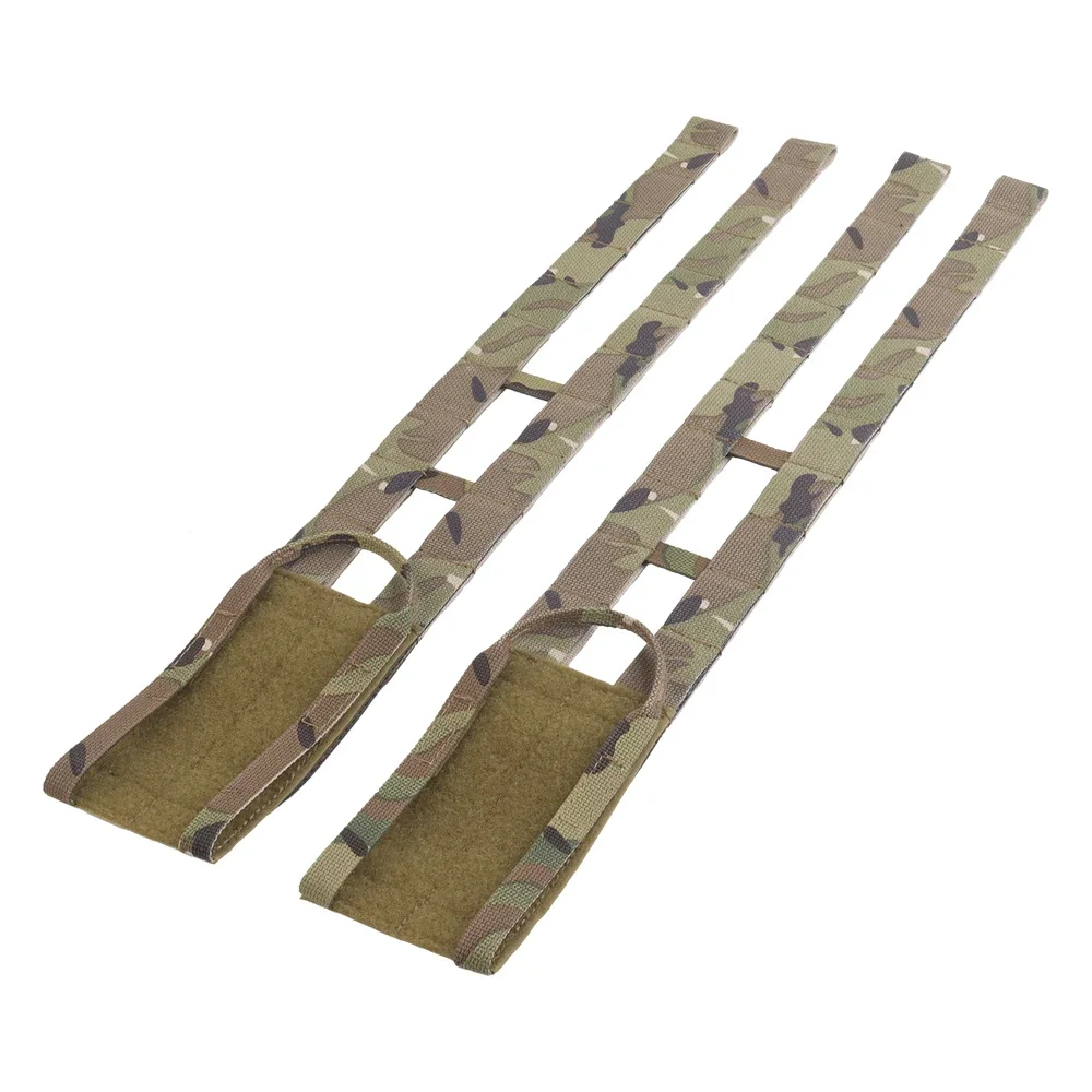 Faja portadora de placa táctica serie R estilo 2 bandas estructurales de liberación rápida faja de doble fila para chaleco de caza JPC AVS SPC - imagen 5