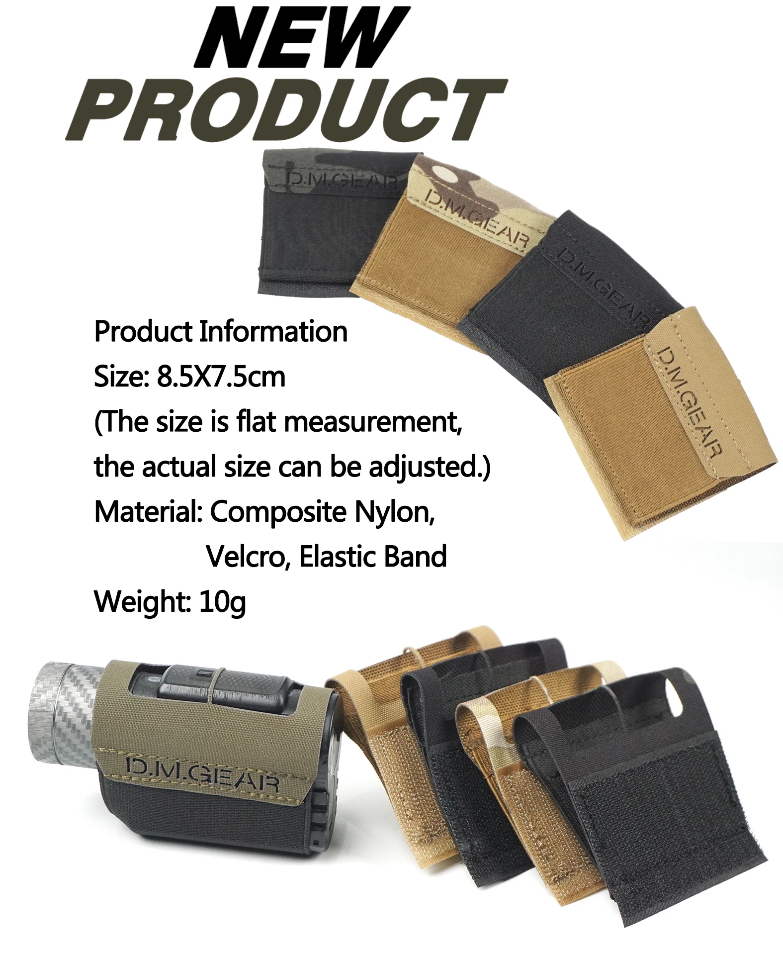 DMGear-cubierta protectora para cámara de contorno, conjunto de herramientas elásticas con personalidad de camuflaje para exteriores - imagen 5