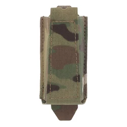 Portacargadores táctico MOLLE con funda para linterna