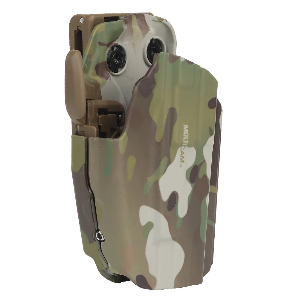 Funda de dial rápido de camuflaje táctico, adaptación de múltiples especificaciones, cintura, mano derecha, funda de pistola de dial rápido, Universal - imagen 5