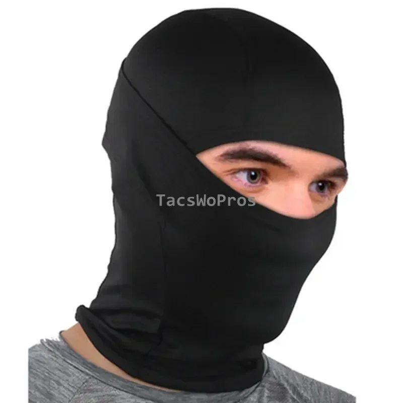 Pasamontañas de camuflaje táctico, máscara facial completa para caza al aire libre, bicicleta, Bandana para ciclismo, polaina para el cuello, gorra Airsoft de combate - imagen 4