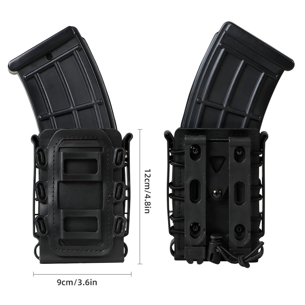 Bolsa táctica para revistas Scorpion 5,56, funda para cinturón de 9mm, accesorios MOLLE, funda para Rifle 7,62, funda para pistola Glock 17 - imagen 5
