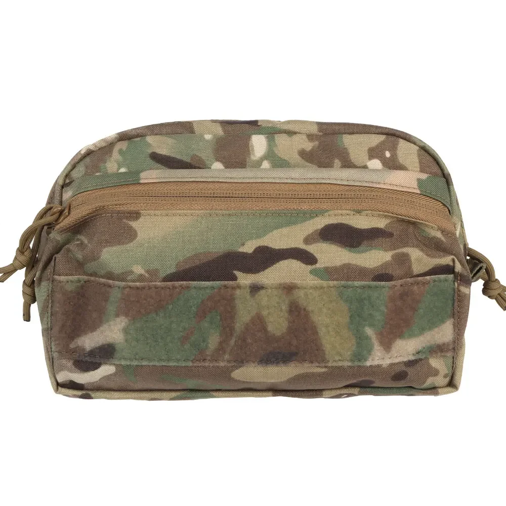 Bolsa táctica estilo SS CCS GP, sistema de montaje MOLLE, bolsa de almacenamiento de utilidad con doble cremallera para chaleco de caza con placa de chasis MKV - imagen 3