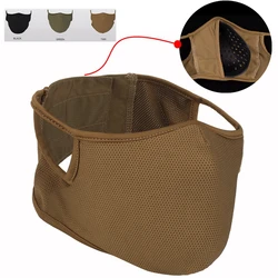 Protector facial táctico para airsoft transpirable y elástico