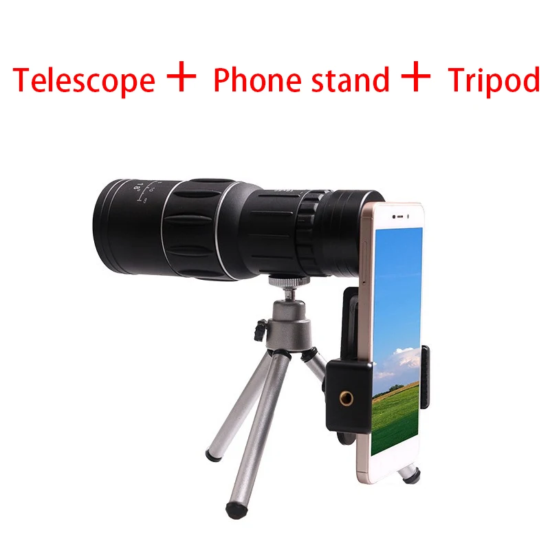 Telescope and bracke