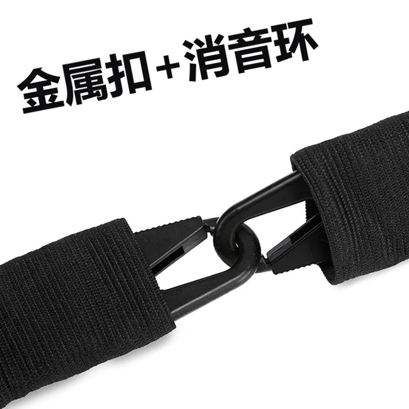 Cuerda de pistola táctica de un solo y doble punto para exteriores, mochila para exteriores con correa de pistola de paraguas con eslinga de cámara SLR - imagen 4