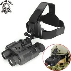 Telescopio de gafas de visión nocturna Digital NV8000, binoculares para casco, grabación de vídeo/audio con Sensor de 3M 1080P para vigilancia de caza