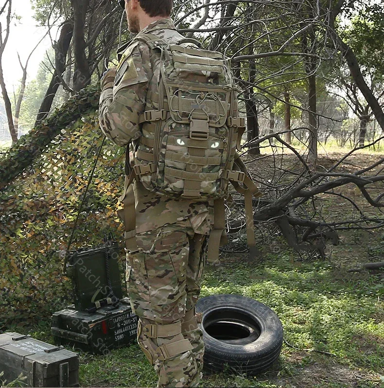 Parches tácticos de ojo de gato, parche de insignia que brilla en la oscuridad de combate militar de ojo de águila para casco táctico, bolsa, ropa, parches militares - imagen 5