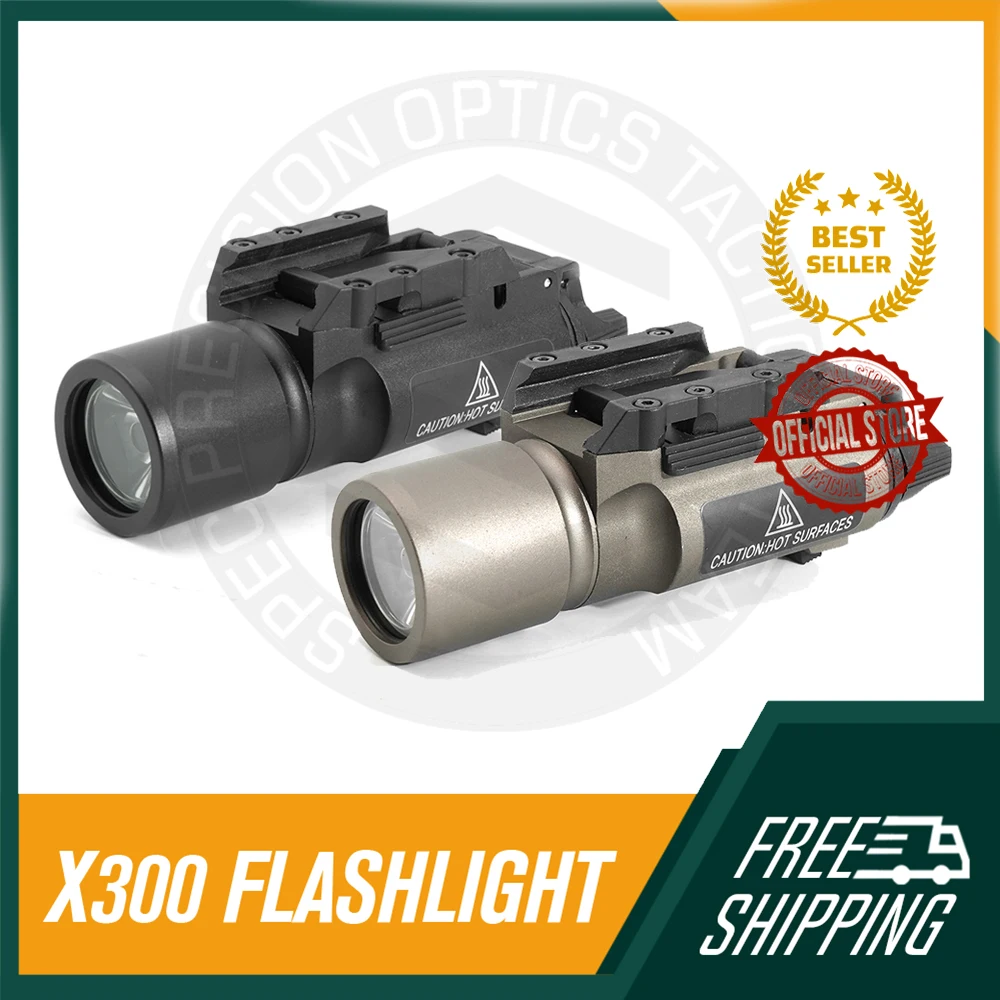 SF-linterna de luz Scout X300U, X300, X300U-B, X300U-A, X300V, arma, luz de explorador, Airsoft, Glock 17 - imagen 2