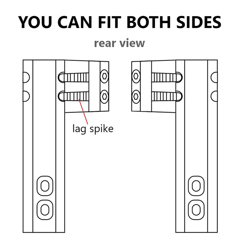 WADSN luz de caza nocturna montaje compensado para Surefire M300 M600 M300V arma exploradora táctica linterna en riel Picatinny Mlok de 20mm - imagen 3
