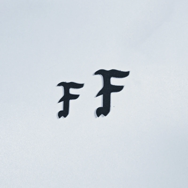 Grupo de observaciones hacia adelante Azul CAN Inscripción Banda para el brazo antiniebla Etiqueta engomada del sello de la letra cortada con láser - imagen 3