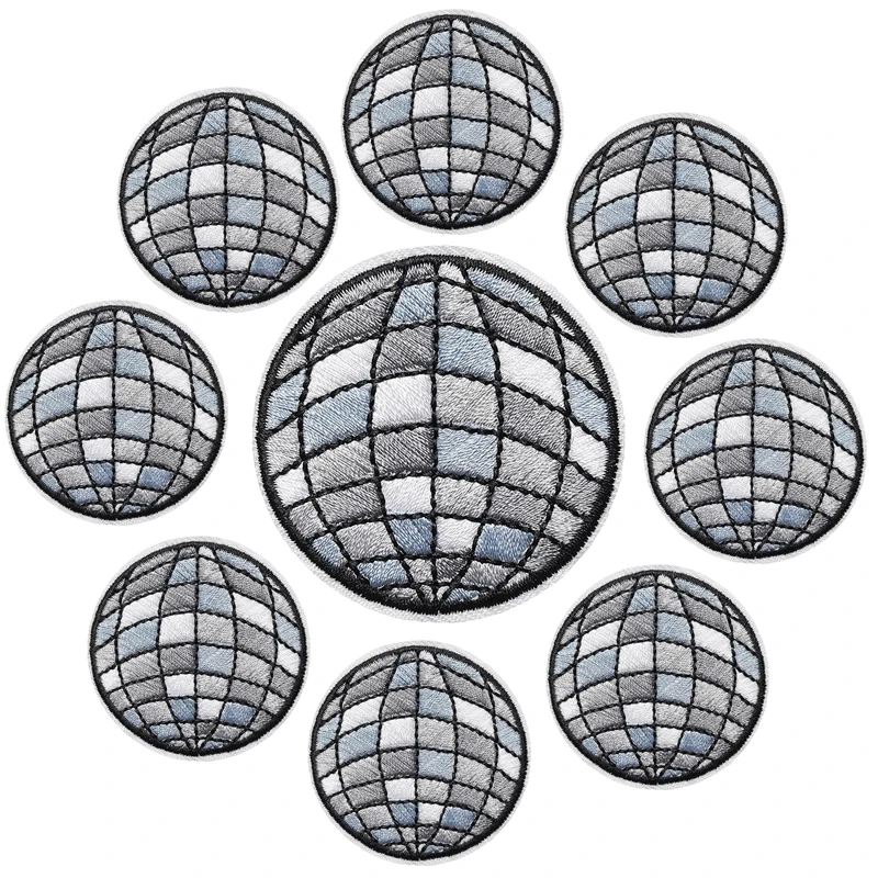 10 unids/lote cinta mariposa boca labios parches bordados DIY amor corazón estrellas parche hierro en parches para ropa pegatina de dibujos animados - imagen 5