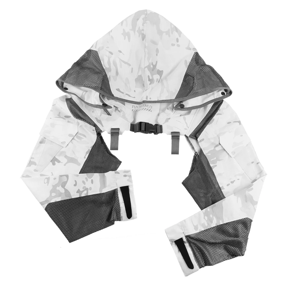 Chaqueta táctica ripstop transpirable con capucha para combate - imagen 3