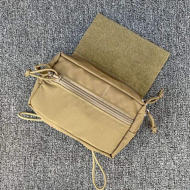 Bolsa colgante táctica, aparejo de pecho MK3 MK4 EDC, portador de placa, bolsa Abdominal, chaleco Airsoft, Multicam, riñonera de administrador, equipo - imagen 3