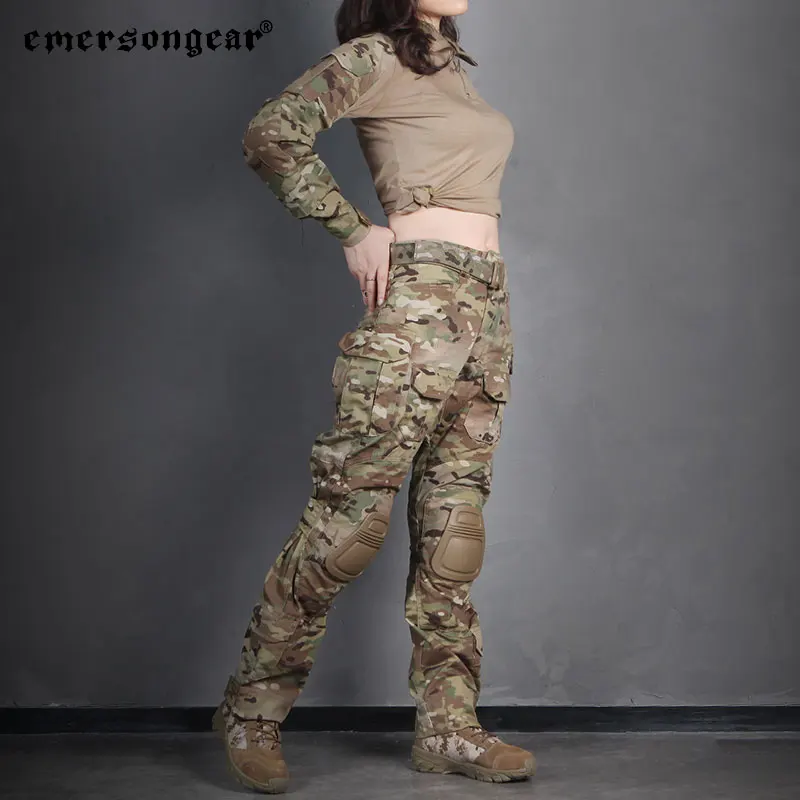 Emersongear para traje de combate estilo G3 para mujer, ropa de caza, pantalones tácticos de camuflaje Emerson, uniforme de combate EM6966 - imagen 2