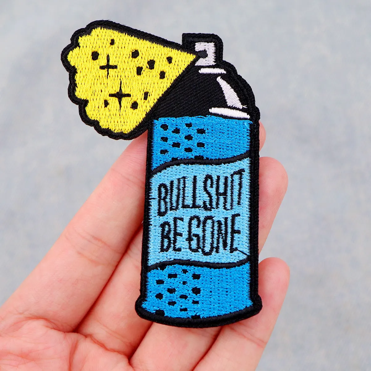 Parches bordados con citas divertidas para ropa, parches Koi para ropa, pegatinas para planchar, parches, rayas de animales, apliques Diy - imagen 5