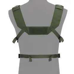 Plataforma táctica pectoral triple portacargadores 5,56/7,62 con bolsa multifuncional