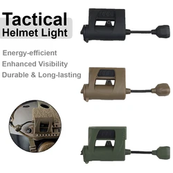 Linterna táctica MPLS CHARGE para casco caza y exteriores LED