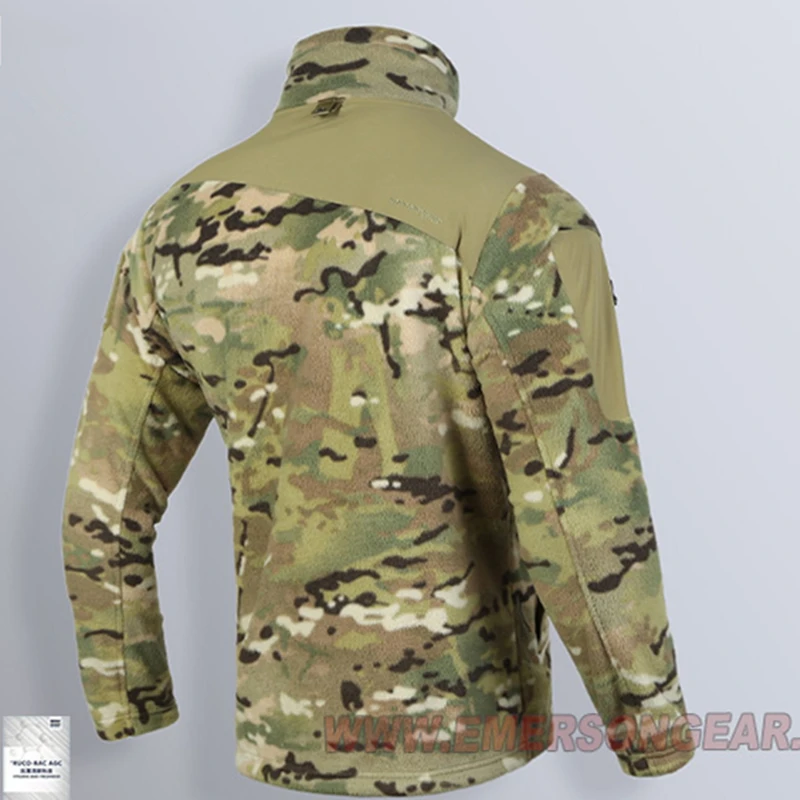 Emersongear Chaqueta táctica polar Multicam cortavientos y cálida - imagen 5