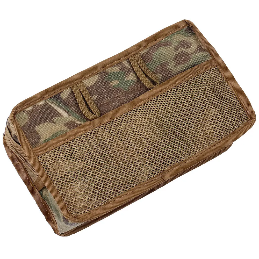 Bolsa ancha táctica GP MOLLE, bolsa de uso General integrada, bolsillo de malla con bucle de 2 pulgadas, almacenamiento NVG para cinturón de combate portador de placa LV119 - imagen 4