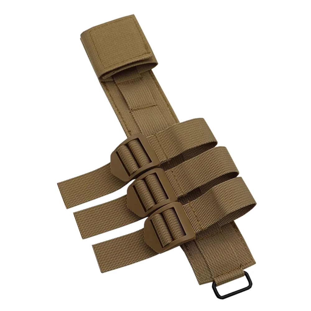 Correa táctica Molle, funda para cuchillo, bolsa colgante para la cintura, funda para linterna, accesorios para mochila, cuerda de encuadernación para pala de ingeniero de campo - imagen 4