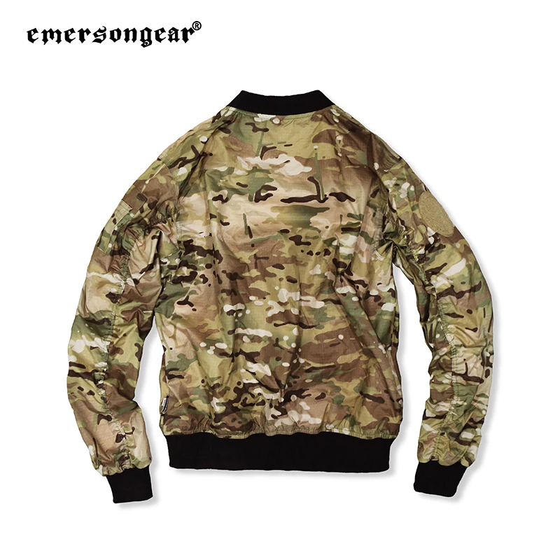 EmersongearS-Chaqueta táctica estilo MA1 para mujer, abrigo SoftShell de camuflaje cálido para ocio, traje deportivo para exteriores, moda deportiva - imagen 4