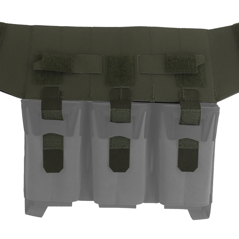 Chaleco táctico K, cartel MOLLE, adaptador de segunda capa para pinza, bolsa Triple Mag, equipo de expansión, accesorio portador de placa Airsoft para caza - imagen 3