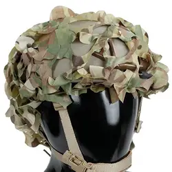 Cubierta de casco táctica Multicam con corte láser ligero para Airsoft