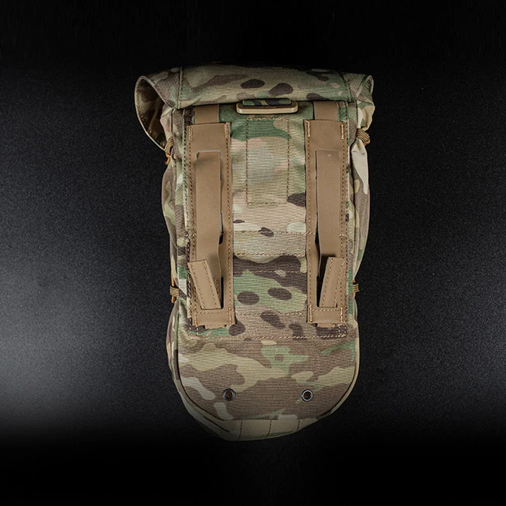 Bolsa táctica GP MOLLE de gran capacidad para caza al aire libre, bolsa de almacenamiento de artículos diversos para deportes, chaleco Airsoft, bolsa portadora de placa, riñonera - imagen 3