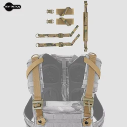 Parches de Liberación Rápida PEW TACTICAL, Accesorios de Conexión para Conectar la Mochila AVS1000 al Chaleco Táctico CP, JPC, SPC
