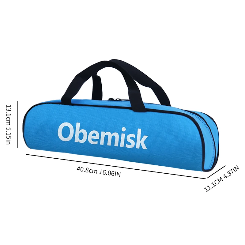 Bolsa de pesca multifuncional para exteriores, caja de herramientas de aparejos para niños, bolsa de almacenamiento de viaje para niños, estuche para cañas de pescar