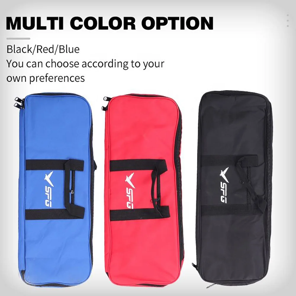 Bolsa de arco de tiro con arco de carbono, estuche de almacenamiento ligero portátil, recurvo, desplegable, flecha, práctica de caza, competición, 66x26x8cm - imagen 5