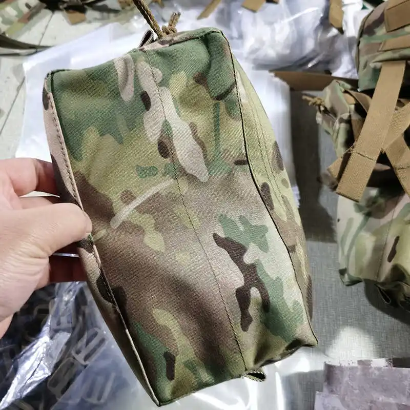 Bolsa MOLLE - Organizador táctico con cremallera para chaleco y paquete - imagen 5