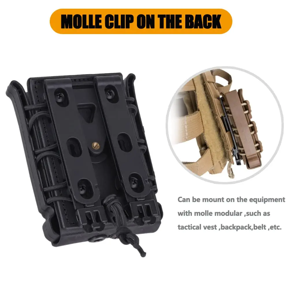 Portacargador táctico MOLLE universal para fusil y pistola - imagen 3