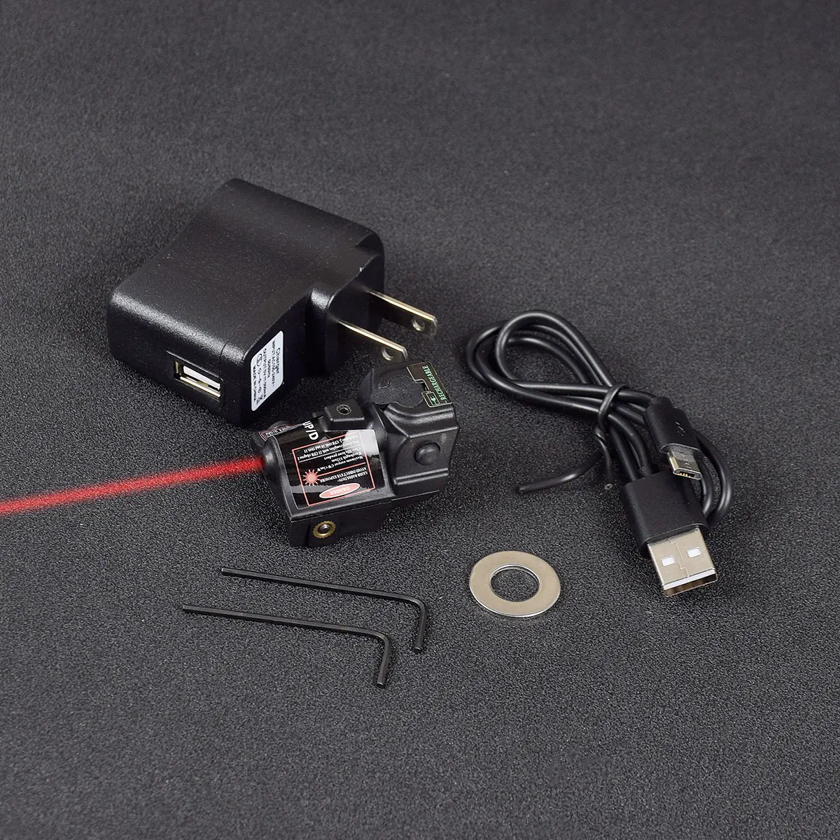 G2c Taurus-mira LÁSER subcompacta, recargable por USB, verde, azul, autodefensa, Pistola Airsoft Glock 17, 9mm - imagen 5