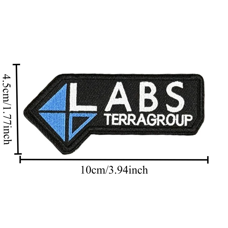 Parche táctico de moral LABS, parches bordados con gancho y bucle divertidos, insignia militar, pegatinas para mochila, brazalete, aplique para casco - imagen 2