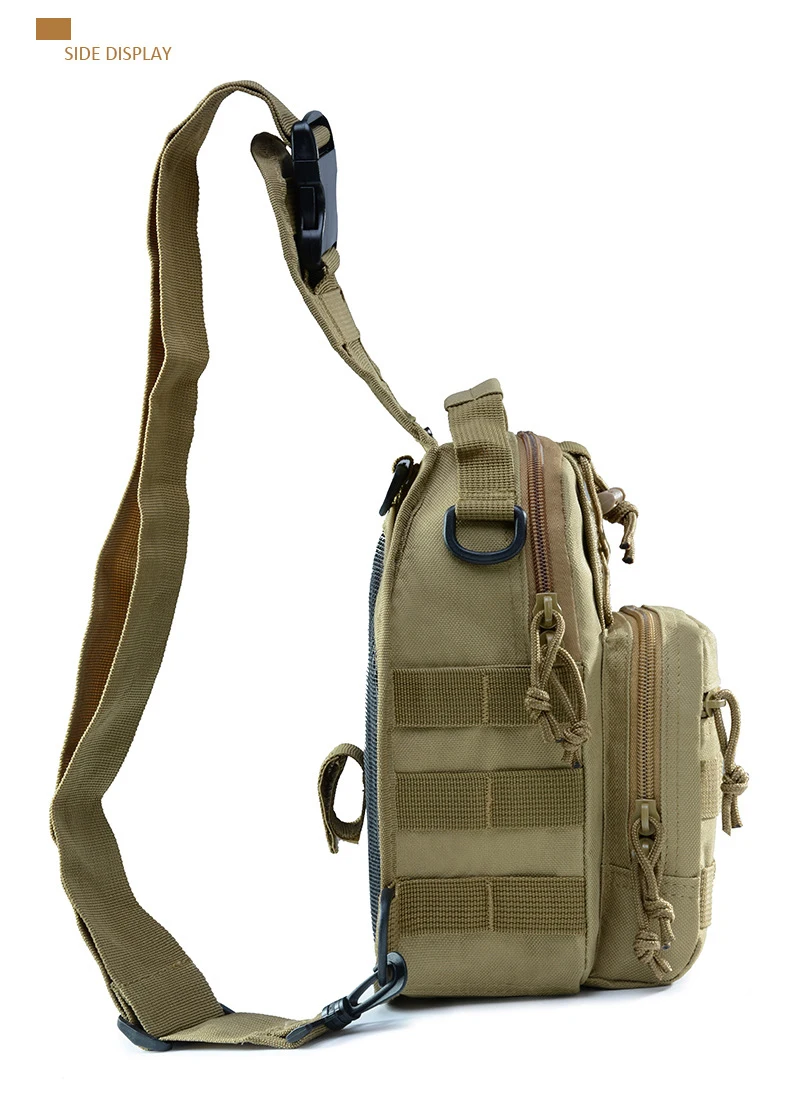 Bolso de hombro táctico militar para hombre, mochila de viaje deportiva, bolso cruzado al aire libre, senderismo, equipo de Camping - imagen 5