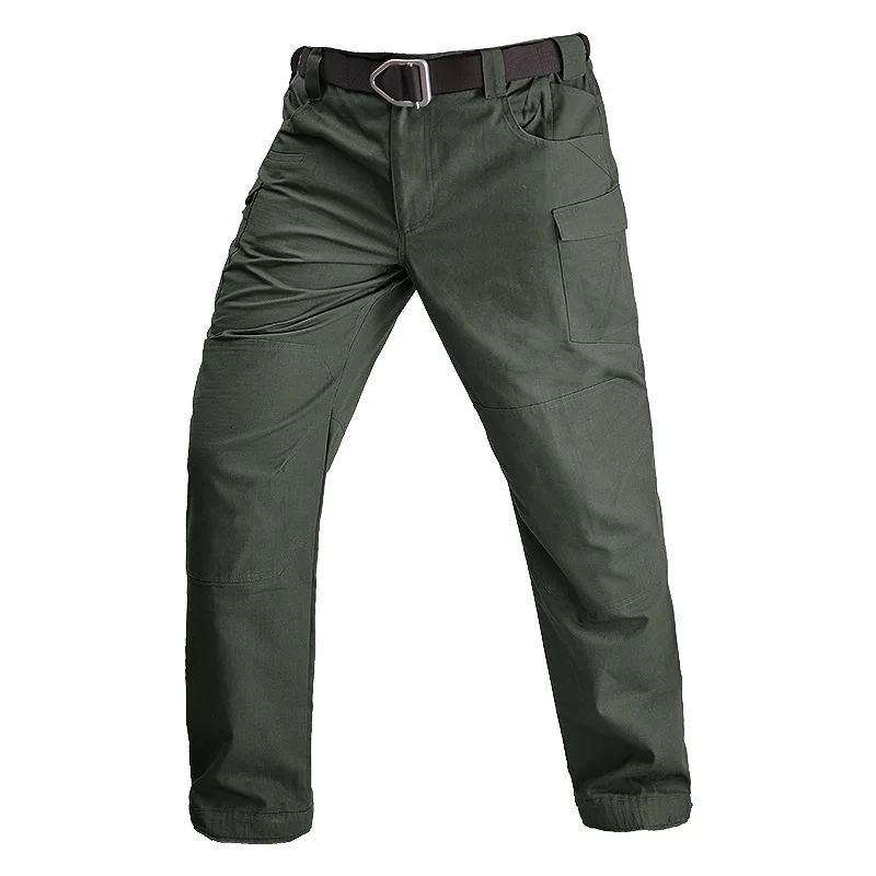 Pantalones Cargo de combate para hombre, pantalones tácticos Airsoft, pantalones informales de camuflaje para ir al trabajo, ropa deportiva de entrenamiento para caza, pantalones de senderismo - imagen 4