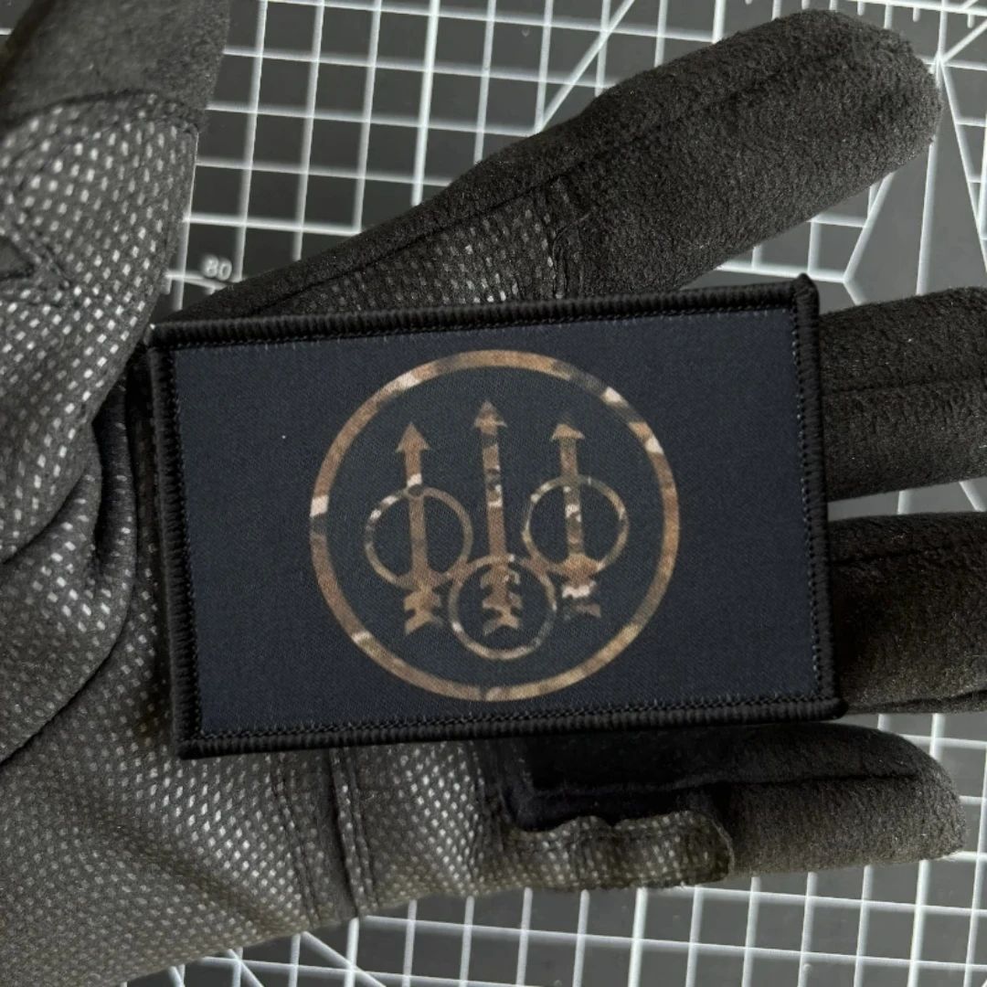 Parche táctico de moral, insignia militar del ejército de EE. UU., emblema de bandera, parches de gancho y bucle impresos para ropa, pegatina para mochila - imagen 3