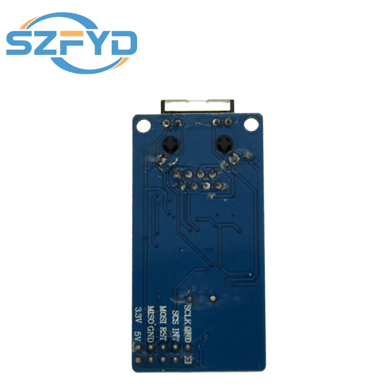 Escudo Ethernet W5500 - El módulo LAN admite TCP/IP para 51/STM32 - Memoria SPI 32K 3.3V/5V - imagen 2