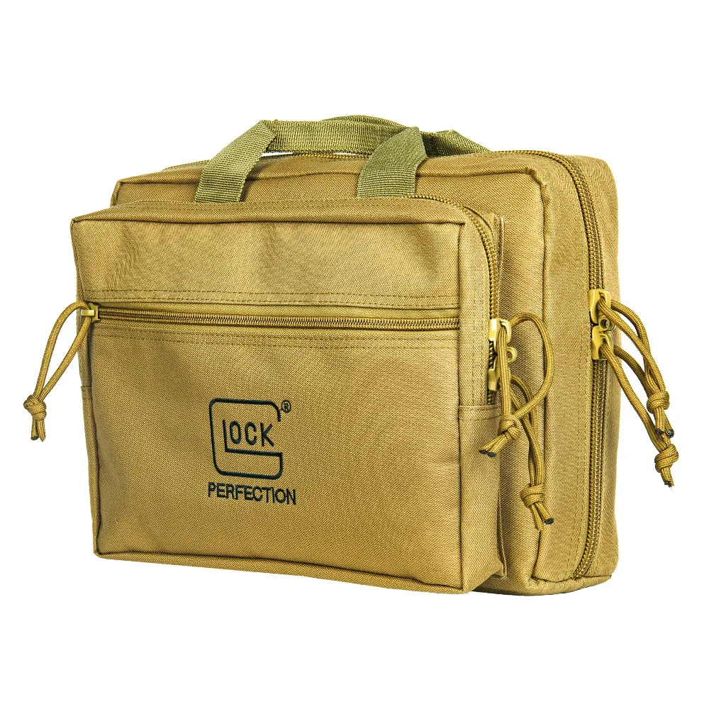 Funda de pistola táctica Glock, bolsa de transporte, protección de relleno portátil, doble pistola de caza - imagen 2