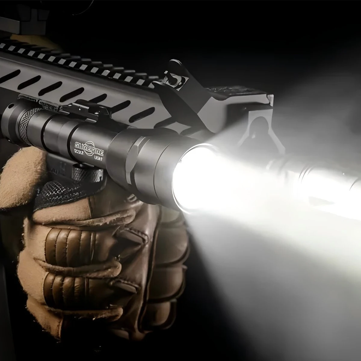Surefire Mark M600C M600 M300 luz exploradora táctica AR15 Rifle Airsoft armas linterna caza luz UNIDAD interruptor de botón caliente - imagen 2