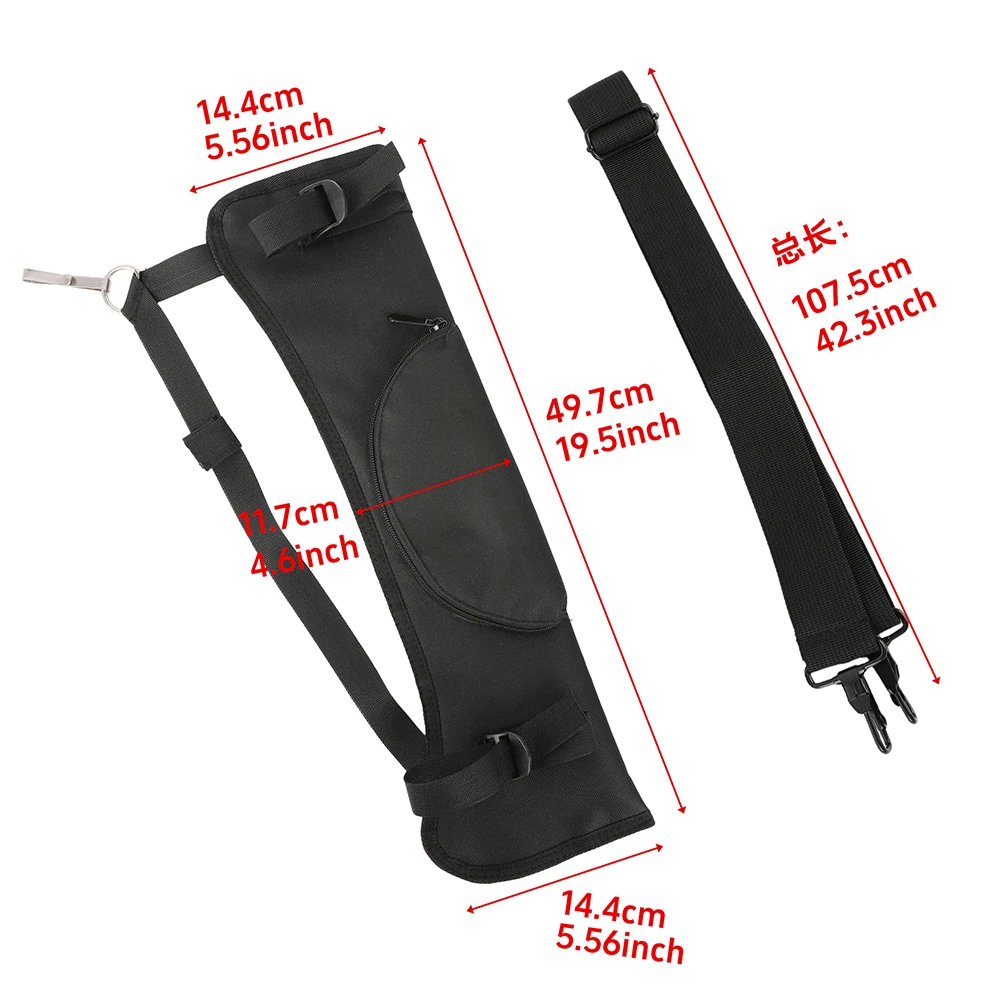 Carcaj arco recurvo tela Oxford ligero y portátil para arquería - imagen 3
