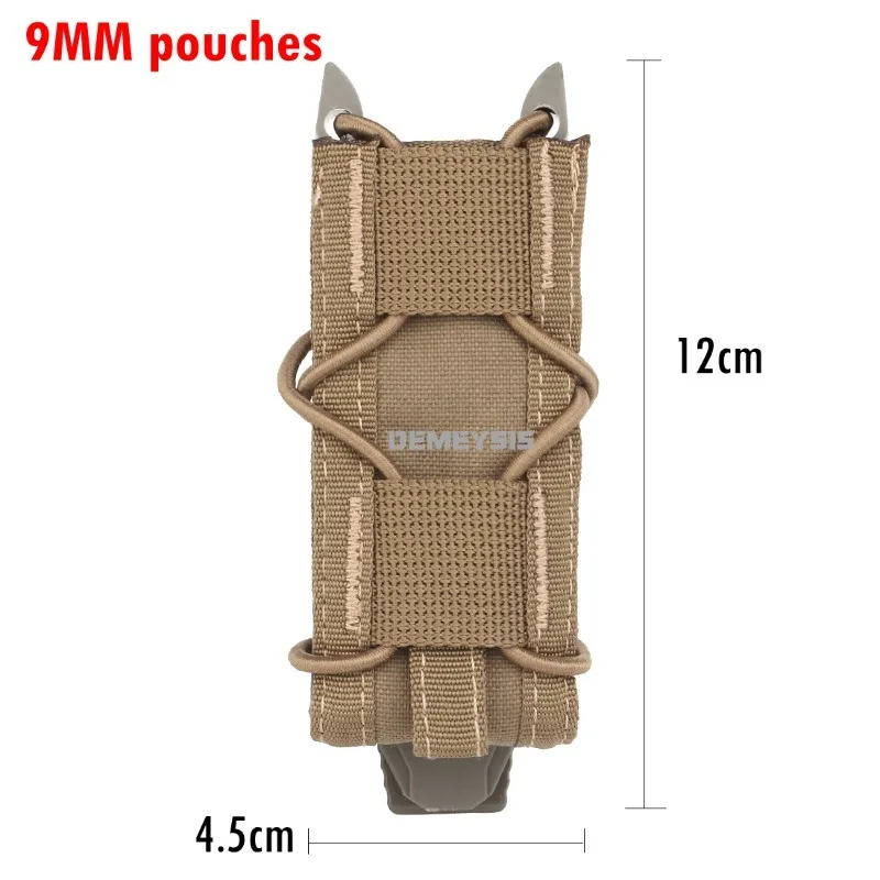 Portacargadores táctico MOLLE cintura extracción rápida para cargadores - imagen 2