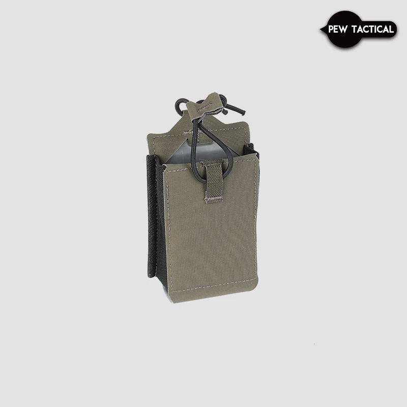 PEW MOLLE-bolsa táctica para un solo RIFLE, accesorio ligero para pistola, AIRSOFT 5,56, 7,62 - imagen 2