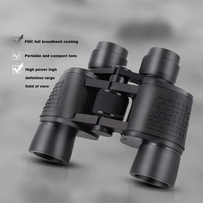 Binoculares 80X80 de largo alcance 15000m HD telescopio de alta potencia lente de vidrio óptico poca luz impermeable para deportes de caza alcance - imagen 4