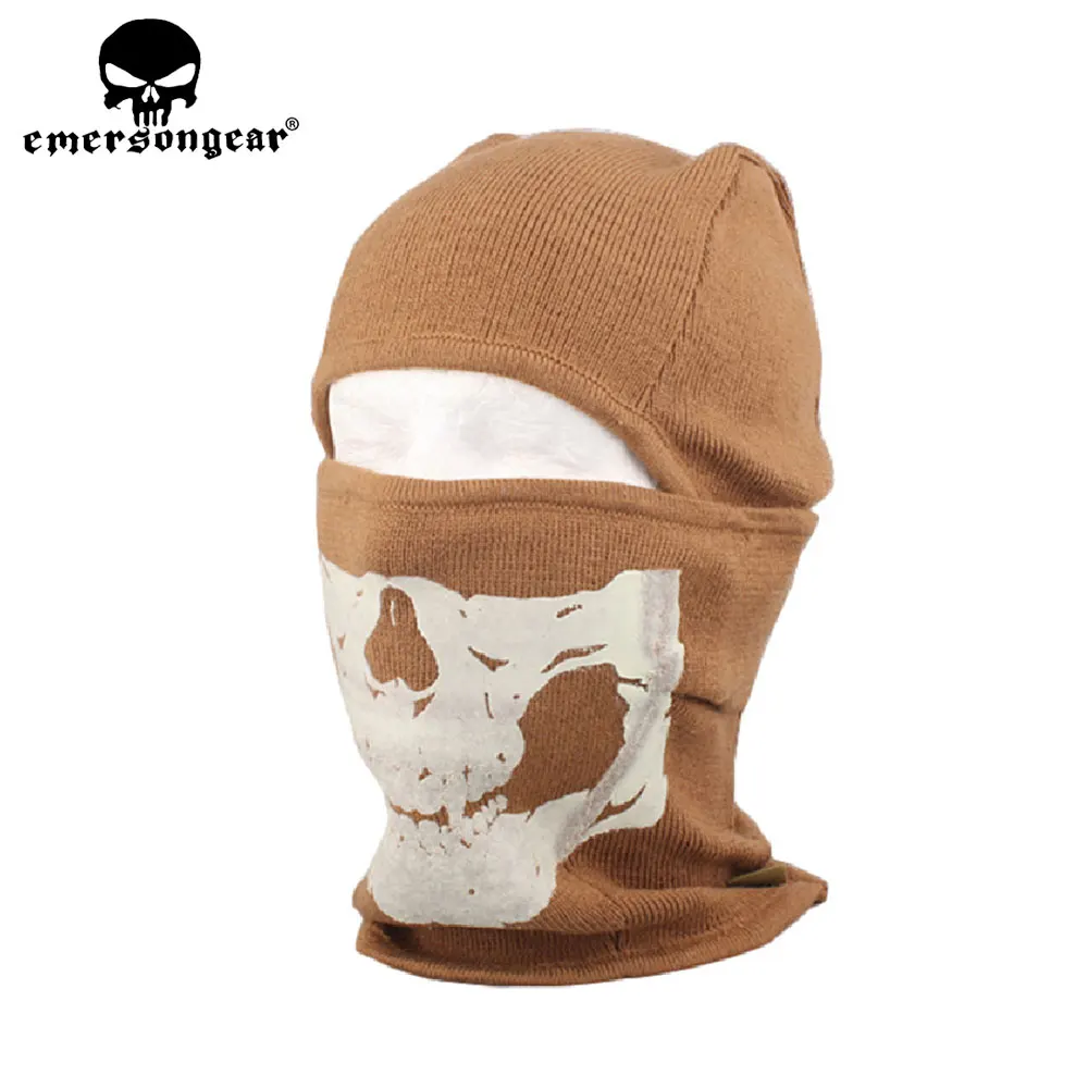 Emersongear-Capucha táctica más cálida, equipo protector, bufanda de lana para la cara para deportes al aire libre, senderismo, ciclismo, lana, Airsoft, caza - imagen 2