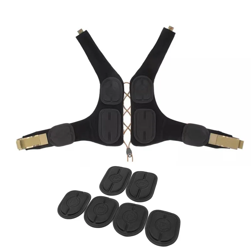 PEW TACTICAL CP STYLE AVS Juego de almohadillas de arnés Equipo de accesorios Airsoft